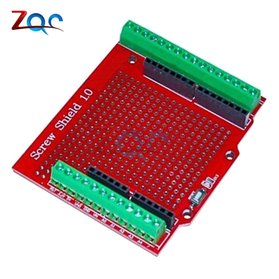 Proto винтовой щит 1 0 собранный прототип терминальная Плата расширения для Arduino UNO