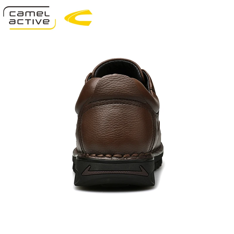 Camel Active New Men Casual Shoes Genuine Leather Lace-up Breathable Soft Autumn Flats Formal Plus Size | Обувь
