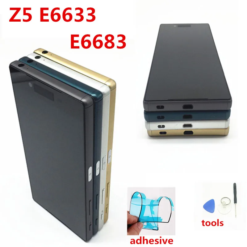 ЖК дисплей z5 для Sony Xperia Z5 E6603 E6633 E6653 E6683 с сенсорным экраном и дигитайзером в сборе