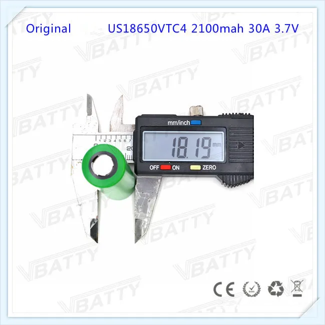 Se us18650vt 2100mAh 3,7 V аккумулятор аутентичный 18650 vtc4 Аккумулятор для sony vtc4(1 шт