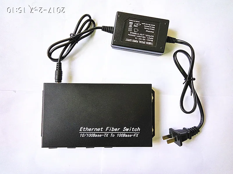Одиночное волокно 100m 4F2E 2x100 m RJ45 25 км 4 оптоволоконных порта 2 ethernet оптоволоконный