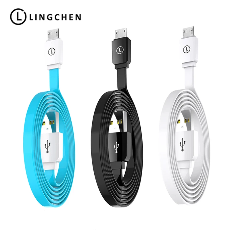 LINGCHEN Micro USB кабель 2A для быстрой зарядки Android мобильного телефона устройство