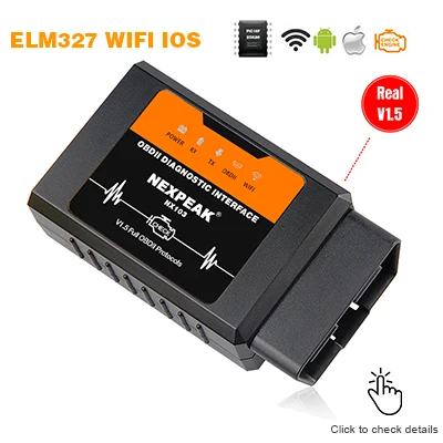 OBD2 EML327 V1.5 автомобильный диагностический инструмент Мини Bluetooth адаптер ELM327 OBDII автоматический диагностический инструмент автомобильный диагностический сканер для Android
