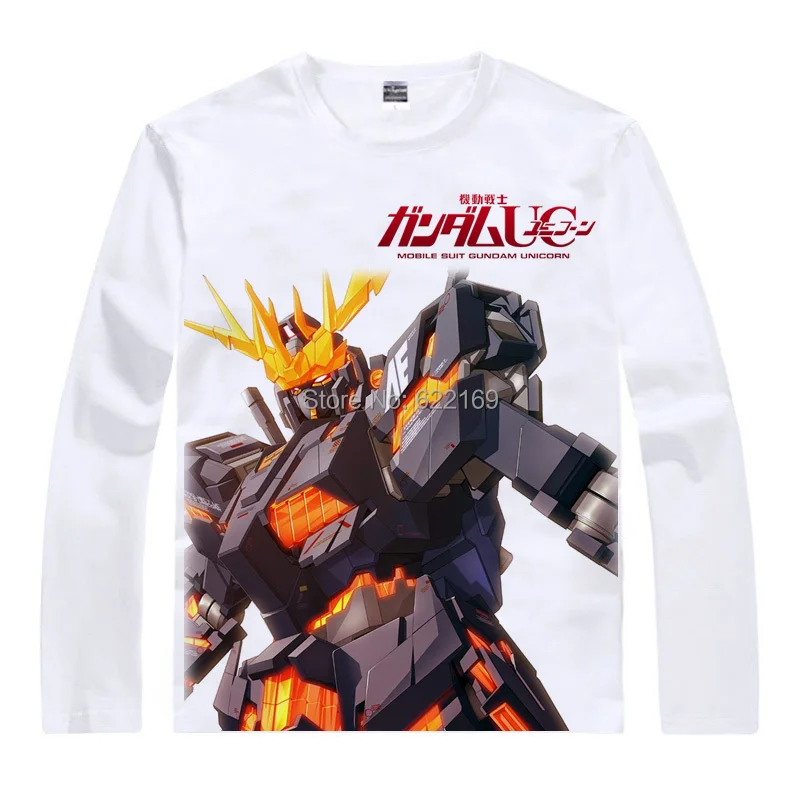 Воина гундама костюм мобильного воина 0079 RX 78 футболка аниме японский известных