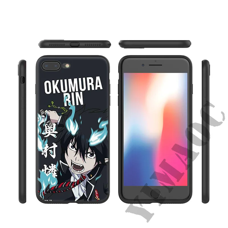 YIMAOC синий Exorcist аниме Мягкий силиконовый чехол для iPhone 11 Pro Xr Xs Max X или 10 8 7 6 6S Plus 5 5S SE