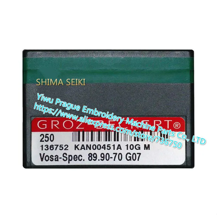 250 штук подлинный ГРОЦ, беккерт спицы Vosa-Spec. 89,90-70 G07 SHIMA SEIKI 10G магазин запасных частей иглы 736750