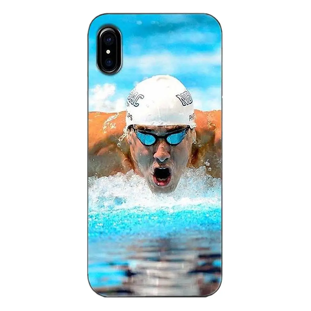 Tpwxnx чехол для телефона I Love Swimming Apple iPhone 4 4S 5 5C 5S SE 6 6S 7 8 Plus X|Чехлы-накладки| |