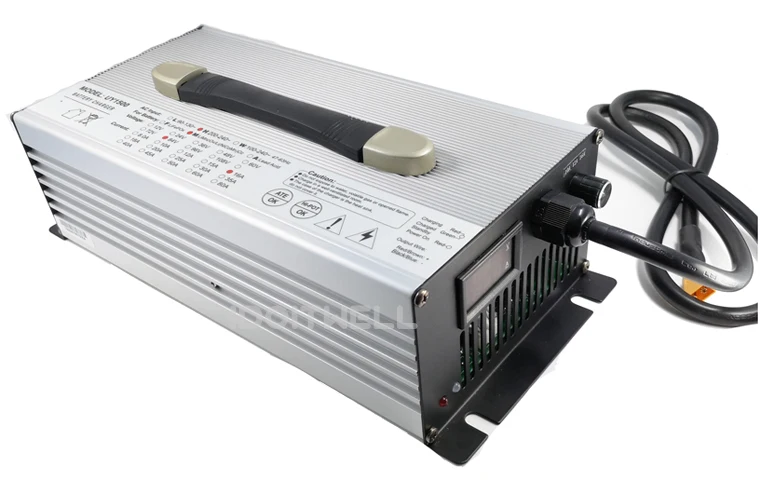 Индивидуальные 1500W регулируемый ток Батарея Зарядное устройство 72В 16A 13A 10A эффективной силе тока 3 этапа регулируемая для свинцово-кислотный литиевая батарея или lifepo4