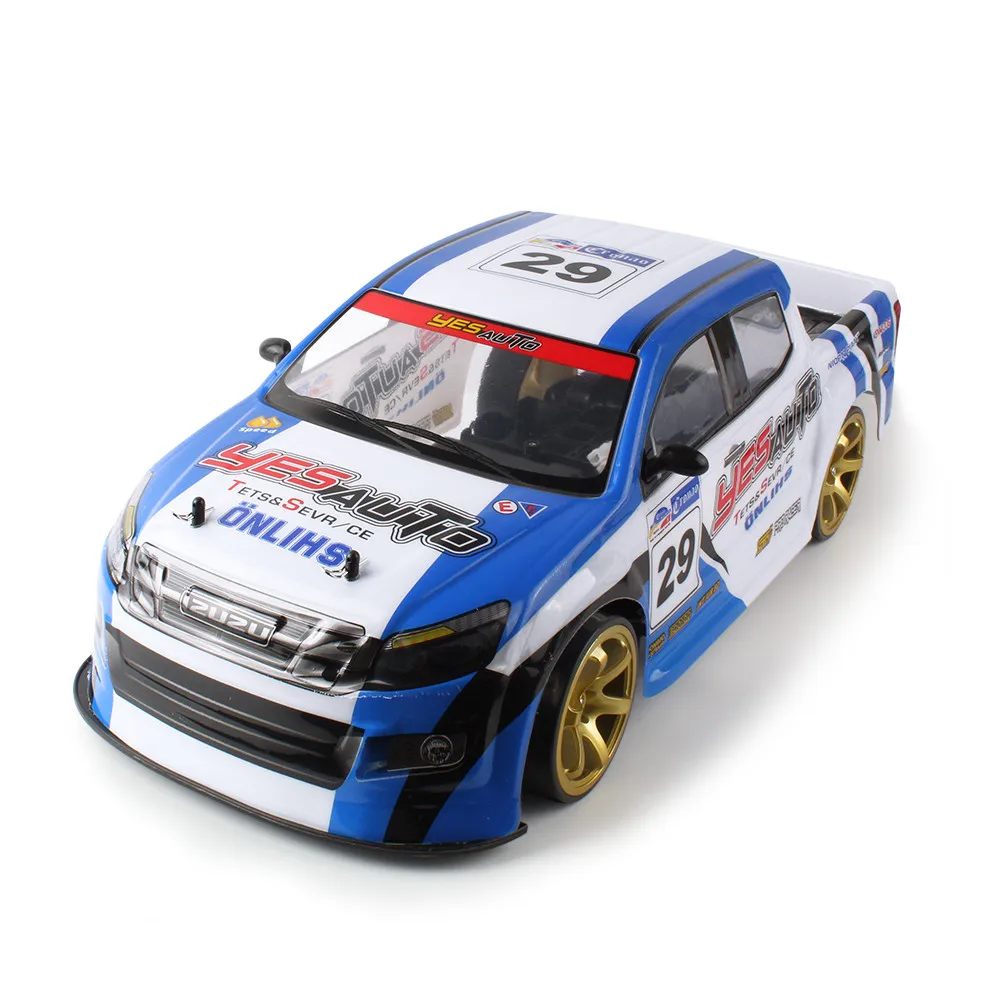 1:10 RC 70 км/ч машинка с дистанционным управлением 4WD Двойной аккумулятор Высокая Мощность СВЕТОДИОДНЫЙ Фонарь Радио машина гоночный грузовик игрушки для детей 6,19
