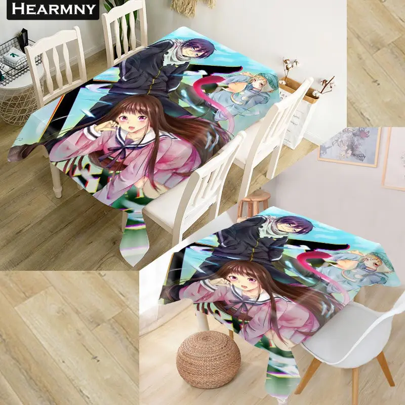 Обычные Noragami украшения для скатерти домашние прямоугольные Чехлы вечерние ла