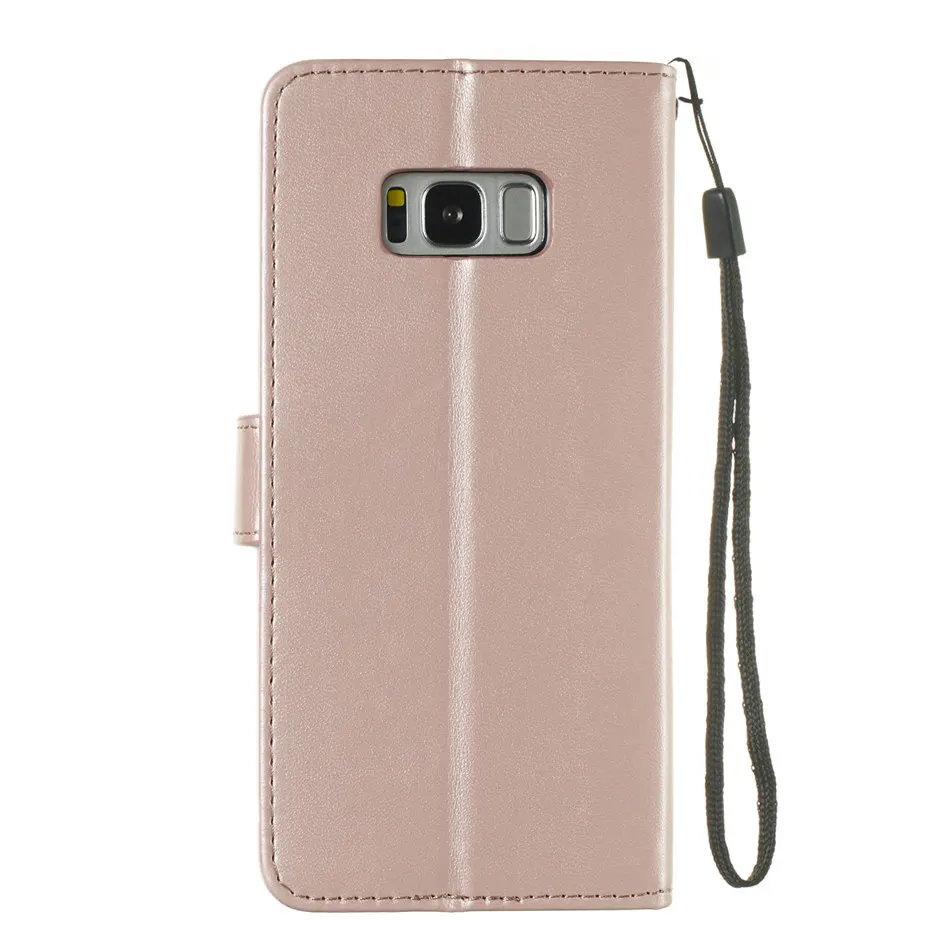 Ретро Чехол Для samsung Galaxy A10 A20 A40 A50 A70 M10 M20 A6 A8 S10E S10 S9 S8 плюс S7 S6 S5 S4 бумажник чехол Фирменная Новинка D01Z