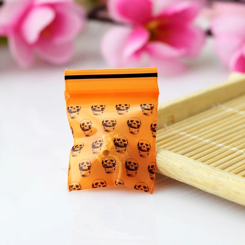 

Plastic Packing Bags ! 300pcs/lot (2x2.8cm) Orange Resealable Plastic Bags, PE Zip Lock Bags.thickness:0.2mm