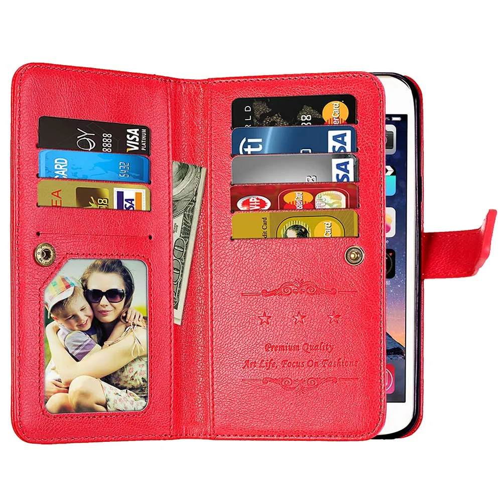 Wallet Flip Case For Asus Zenfone Go ZB500KL PU Leather Cover for Live ZB501KL Bag 3 | Мобильные телефоны и аксессуары