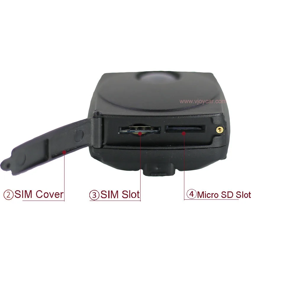 Vjoy3g автомобиль T63 3G по всему миру мини GPS трекер 600mAh литий полимерный аккумулятор