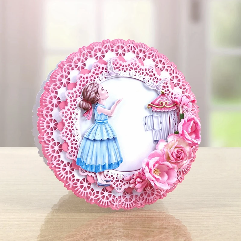 София девочка белый голубь клетка человеческая фигура металлические трафареты