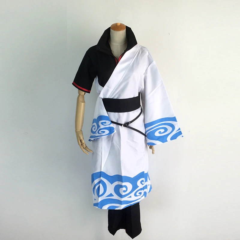 Gin Tama GinTama Gintoki Sakata; костюм для косплея; Полный комплект с мечом