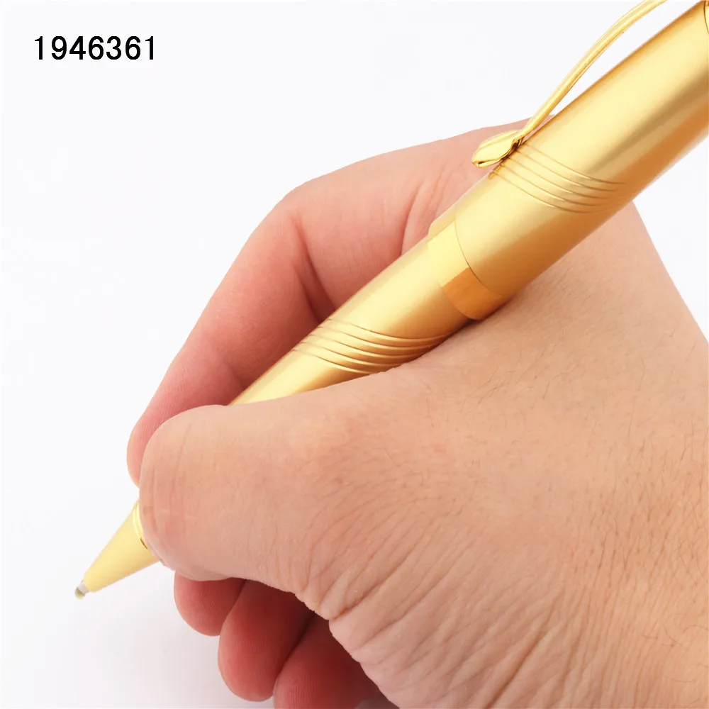 Роскошное Качество 450 Золотая спиральная линия бизнес-офис средняя перо