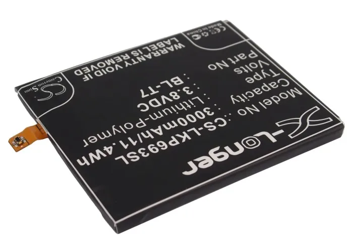 BL T7 аккумулятора UPRADE 3000 мАч для LG D800 D801 D802 D802TA D803 D805 DS1203 G2 L 01F LS980 Optimus VS980|Цифровые
