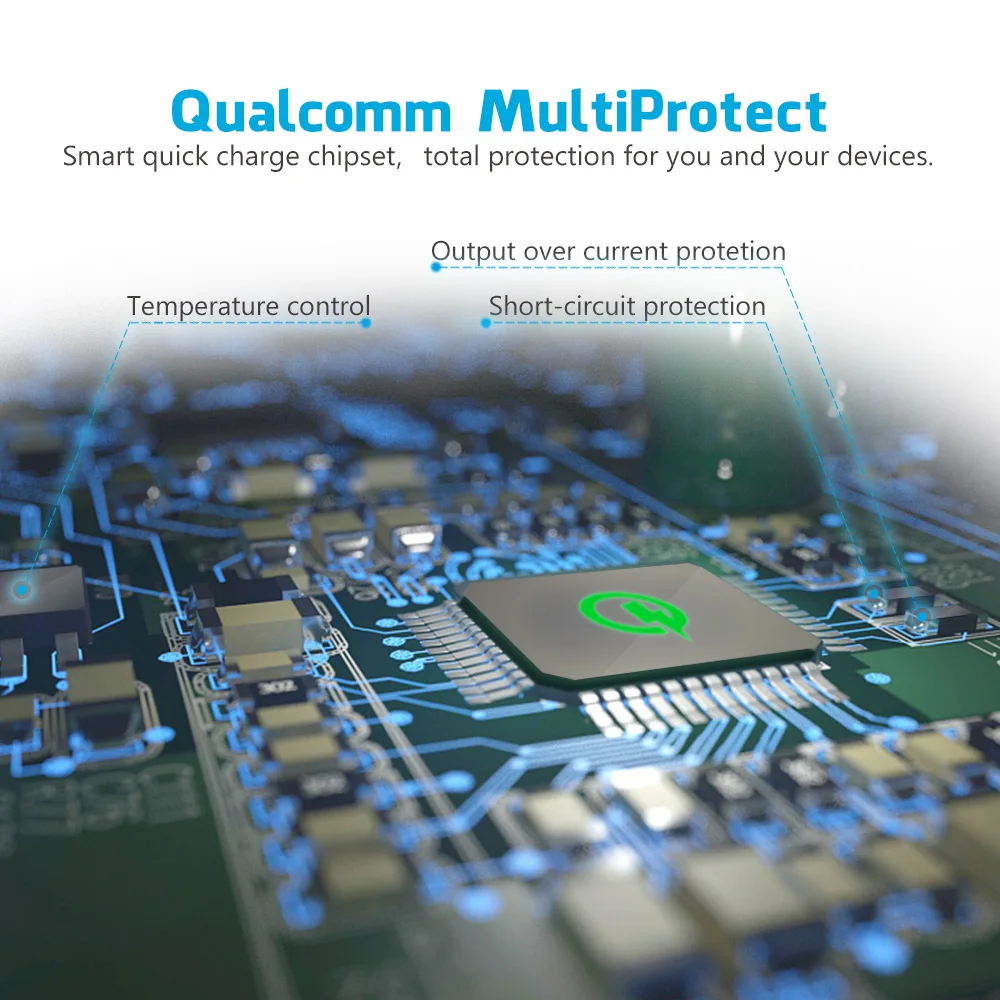 LEIZHAN Высокое качество двойной зарядное устройство usb Qualcomm Quick Charge 3 0 для телефона 30