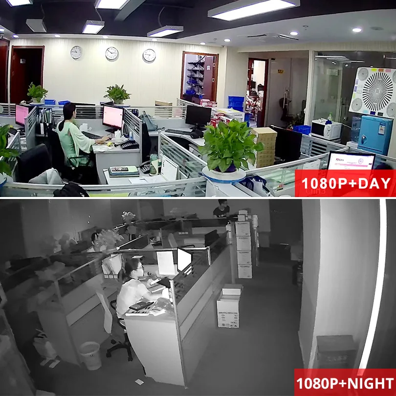 Камеры безопасности системы видеонаблюдения ip камеры wifi Открытый 1080 P 8CH комплект