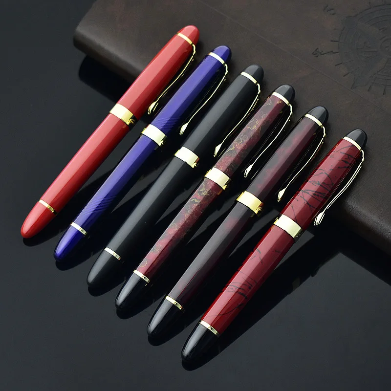 JINHAO Роскошная брендовая металлическая шариковая ручка высокого качества