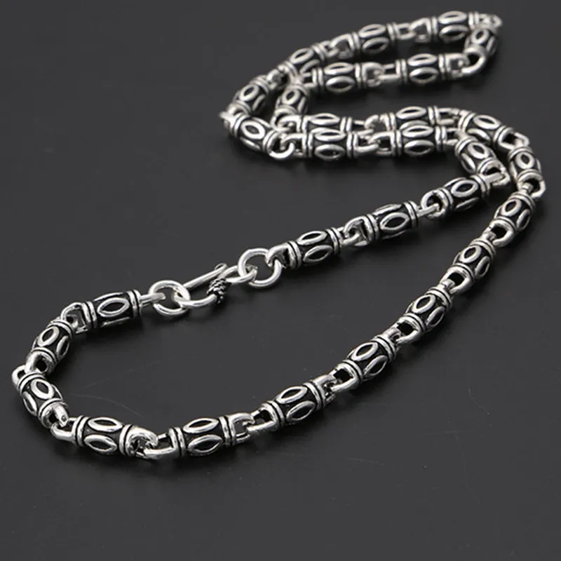 Ожерелье чокер из серебра 100% пробы толщиной 6 мм 65 см|Ожерелья| |