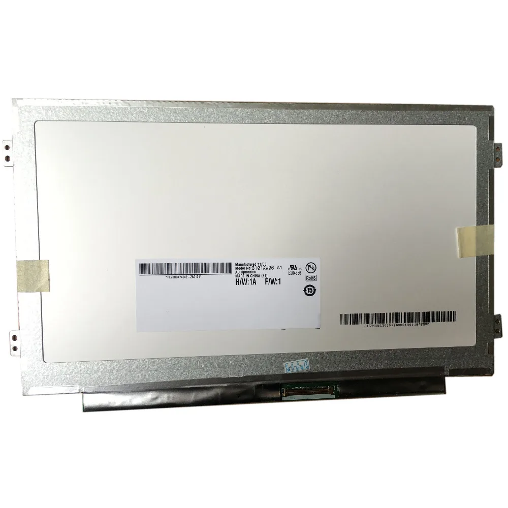 Тонкая жидкокристаллическая матрица B101AW06 v.1 LTN101NT05 10 1 дюйма для ACER ASPIRE ONE с