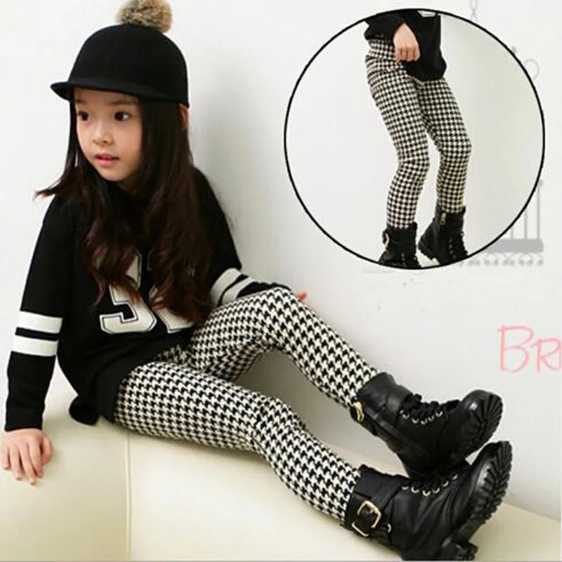 Для детей для девочек брюки высокое качество эластичные облегающие леггинсы