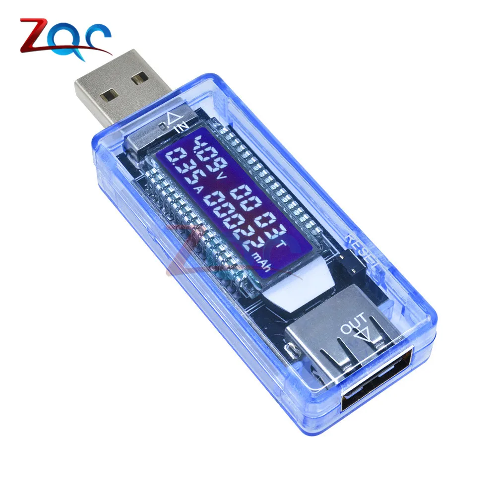 USB зарядное устройство Доктор напряжение измеритель тока Вольтметр Амперметр рабочее время мощность Емкость батареи тестер измерительные инструменты