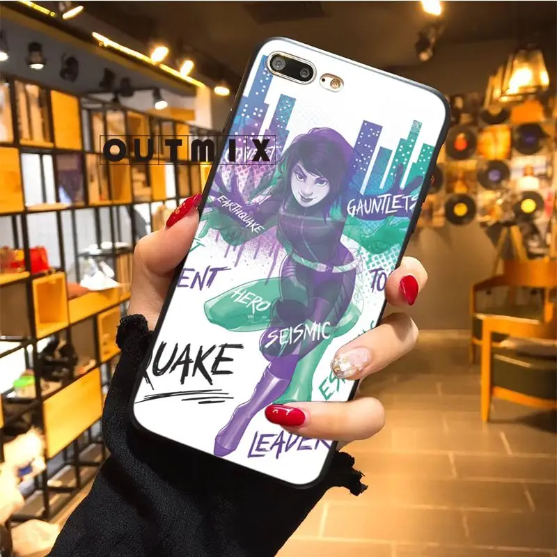 Силиконовый Футляр для телефона Marvel Rising Secret warriers чехол iPhone 7 plus 8 X XS max XR 5 5S 6 6s |