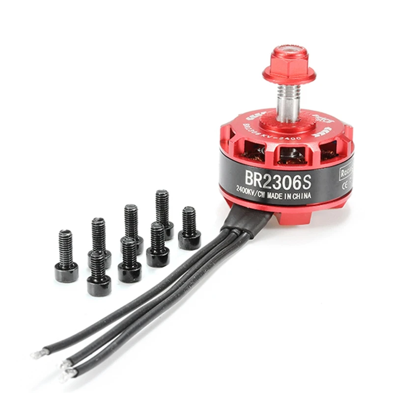 4 шт. 4X Racerstar Racing Edition 2306 BR2306S 2400KV 2-4S бесщеточный двигатель для X210 X220 250 FPV Quadcopter RC Drone |