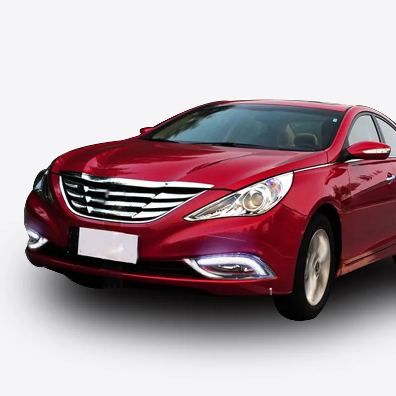 ROADOT дневные ходовые огни для Hyundai Sonata 2011 2012 2013 DRL светодиодный дневной свет с