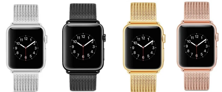 Laforuta Milanese Loop Band для Apple Watch 44 мм/42 мм браслет для iwatch ремешок 40 мм/38 мм наручные часы из нержавеющей стали серии 4 3 2 1