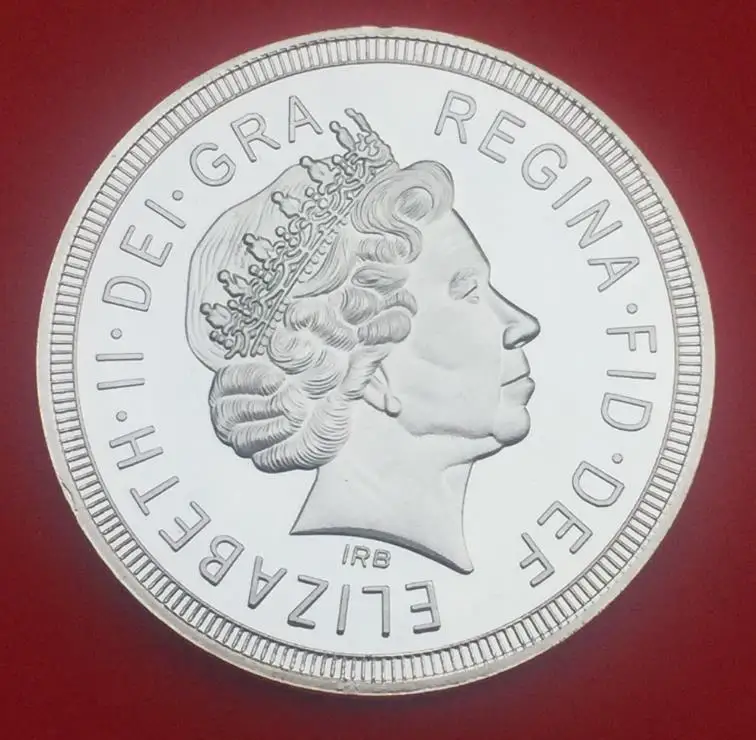 Серебряная сувенирная монета Britania 40 мм|medal|medals silver |