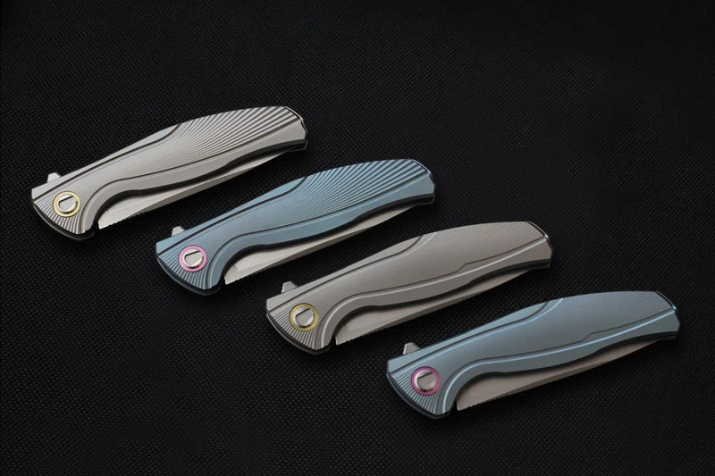Green Thorn F7 M390 сталь складной нож 60HRC TC4 Титан ручка sharp, для кемпинга, охоты, тактический карманный складной нож выживания EDC tools ножи складные