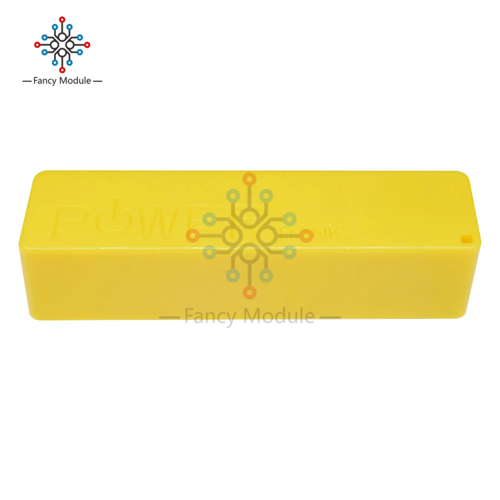 New Arrival 1Pcs USB Power Bank Case Kit 18650 Battery Charger DIY Box Yellow | Инструменты