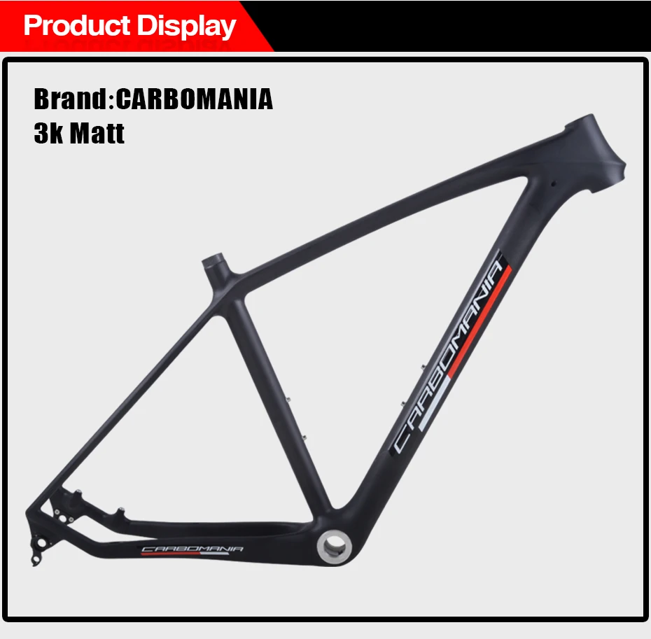 Carbomania рама карбоновая для горного велосипеда 29er китайская карбоновая mtb велосипедная Рама T800 карбоновая рама 29 дюймов карбоновая рама BSA