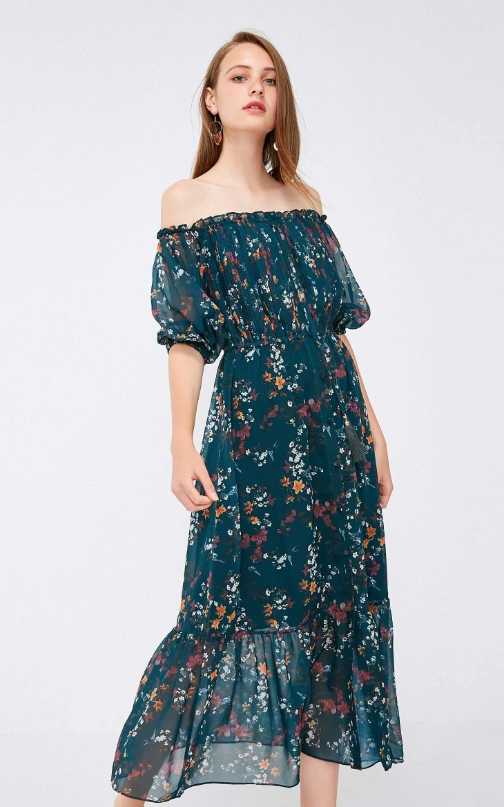 Платье с цветочным принтом Vero Moda | 31836Z515