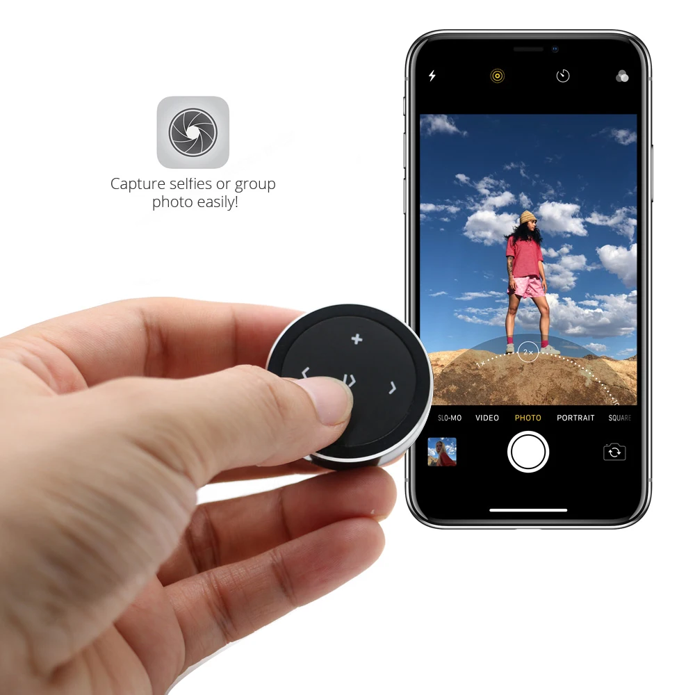 SOONHUA беспроводной Bluetooth медиа Кнопка долгий срок службы батареи умный пульт