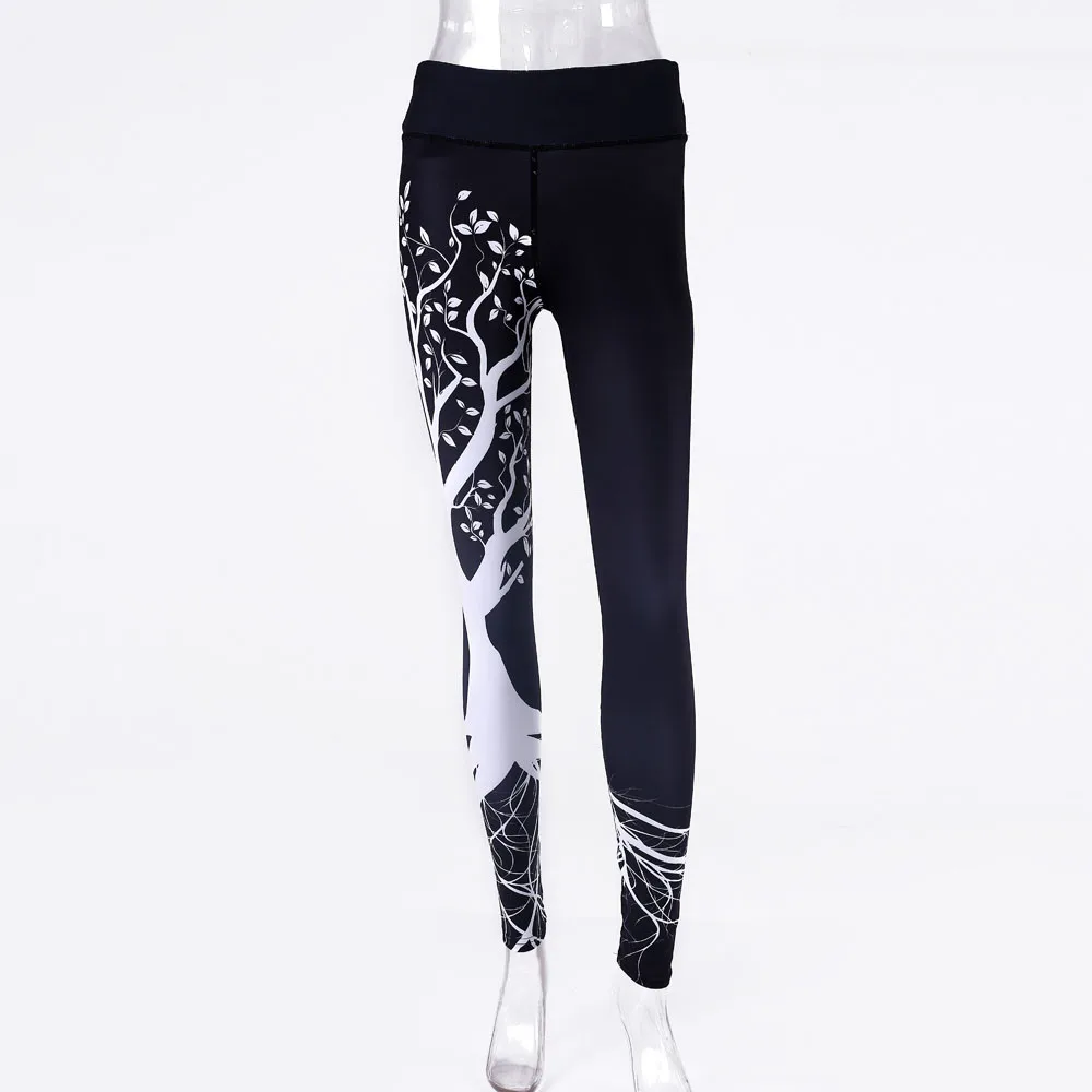 

Women high waist Printed Sports Workout Gym Fitness Exercise Athletic Pencil Pants trousers feminine decals sweatpants befree