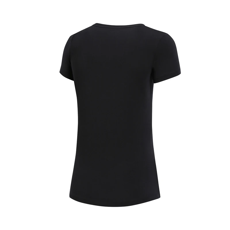 Li-Ning Women The Trend T-Shirts Regular Fit 100% Cotton Comfort Breathable LiNing li ning Sport Tees T-shirts AHSN452 WTS1441 | Спорт и