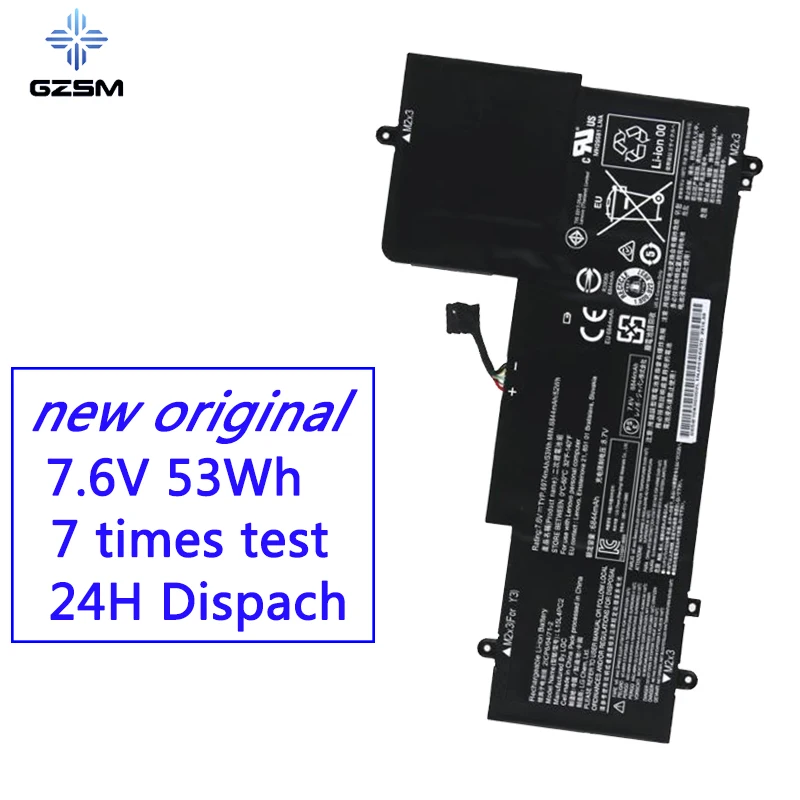 GZSM laptop battery L15L4PC2 for LENOVO YOGA 710-14ISK 710-11 batterys L15M4PC2 5B10K90802 | Компьютеры и офис