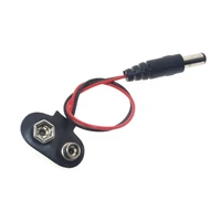 suq dc 9v battery button power plug for arduino mega 2560 1280 uno r3 132 9v battery buckle