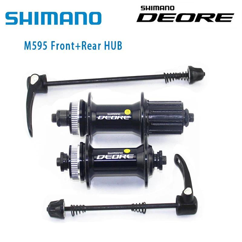 SHIMANO Hub 32H Центральный замок 9 мм концентратор и QuickRelease набор велосипедных