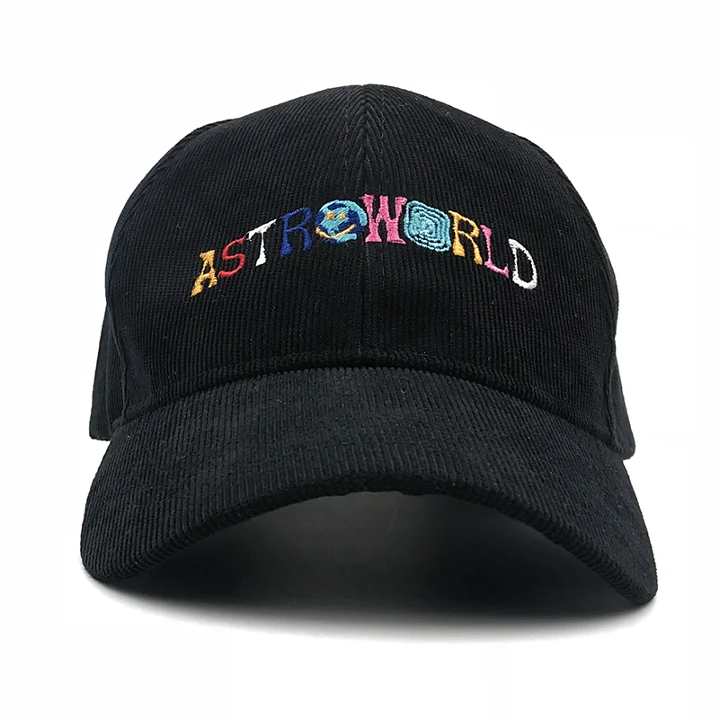 Папа шляпа Трэвиса Скотта Astroworld бейсбольная кепка Вельветовая Snapback Кепка ASTROWORLD для мужчин и женщин хип-хоп кепка Garros Snapback
