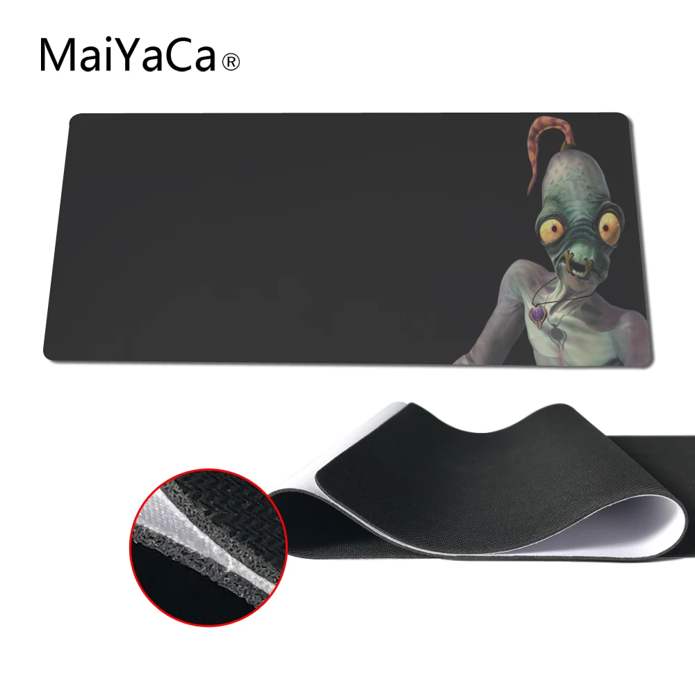 Резиновые коврики для мыши MaiYaCa с фиксирующими краями обитателей Oddworld|design