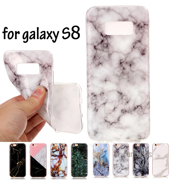 SM G950F G950 чехол для телефона с мраморным эффектом мягкий силиконовый samsung Galaxy S8 s TPU
