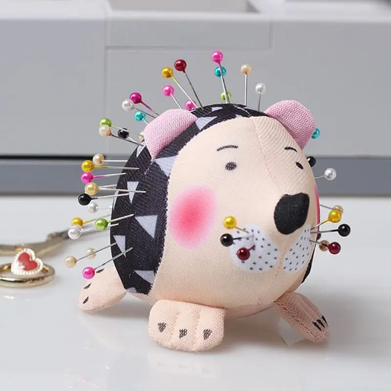 Милый мягкий Ежик Pincushion держатель иглы Органайзер швейная машинка для дома инструмент для рукоделия аксессуар