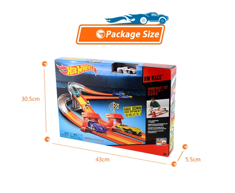 Hot Wheels гоночный автомобиль 3 стиля набор легкий стиль высокая скорость соревнования автомобиль Hotwheels трек игрушка детский день подарок для ребенка модель BGJ08