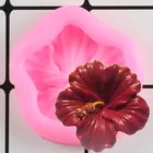 Силиконовая форма в виде цветка розы украшения для кексов помадка форма для украшения торта инструменты Конфеты Форма для шоколадной мастики кухня Выпечка